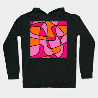 Pink and Orange Loveliness Hoodie